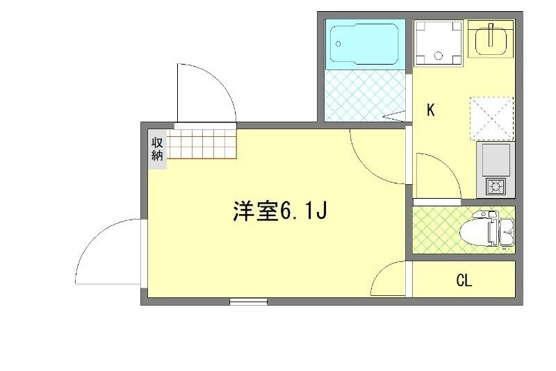 GLENODAIの間取り|間取りです。