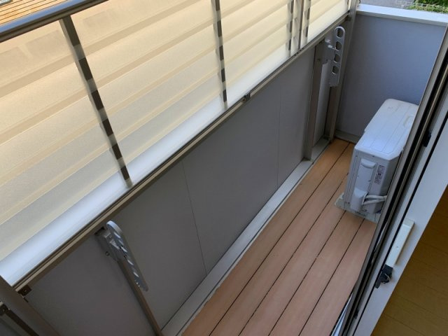 シャルマンコート豊中のバルコニー