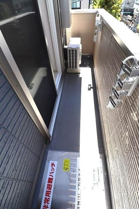 クレセント琴平のバルコニー