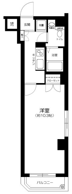 グランヴァン学芸大学の間取り