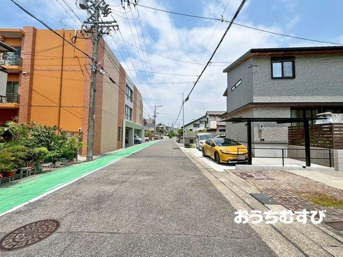 名東区上菅２丁目の前面道路含む現地写真