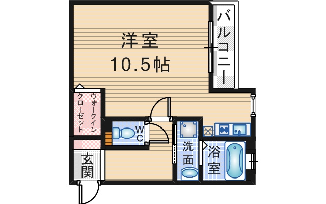 スプレンダーの間取り