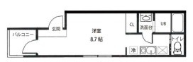 GLADⅠ京成小岩の間取り