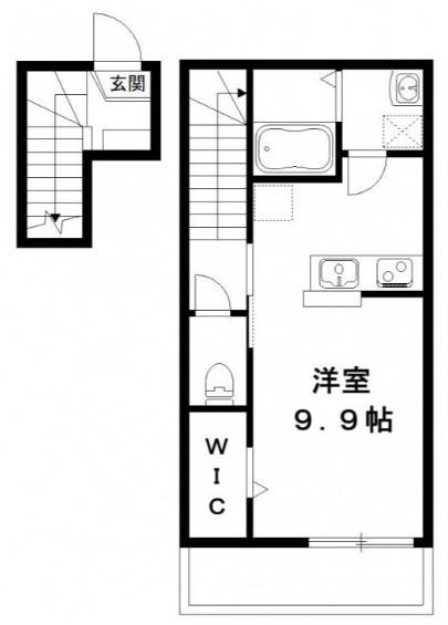 ラパン ノワールの間取り