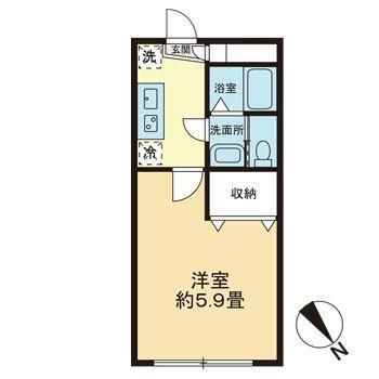 【間取り】 | エヴァーグリーン新宿
