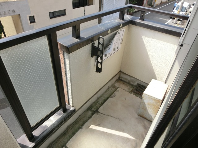 カーサグランテ竹島のバルコニー