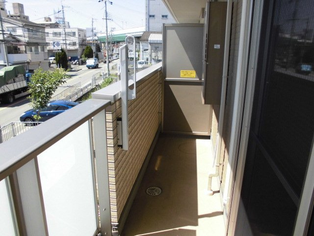メゾンサフィールのバルコニー