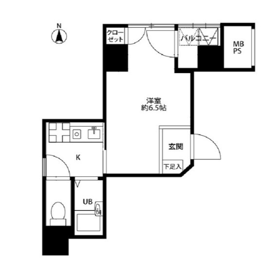プレール神田佐久間町の間取り