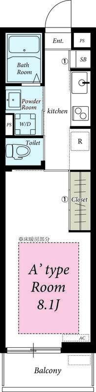 リブリ・湘南六会の間取り