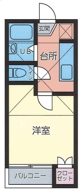 ナテュールD・Kの間取り