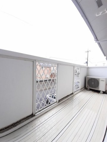 パークハイツＵのバルコニー|バルコニー付きです
