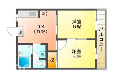 サンステージ上助任の間取り