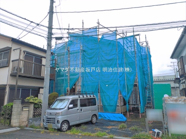 坂戸市片柳　新築戸建の外観