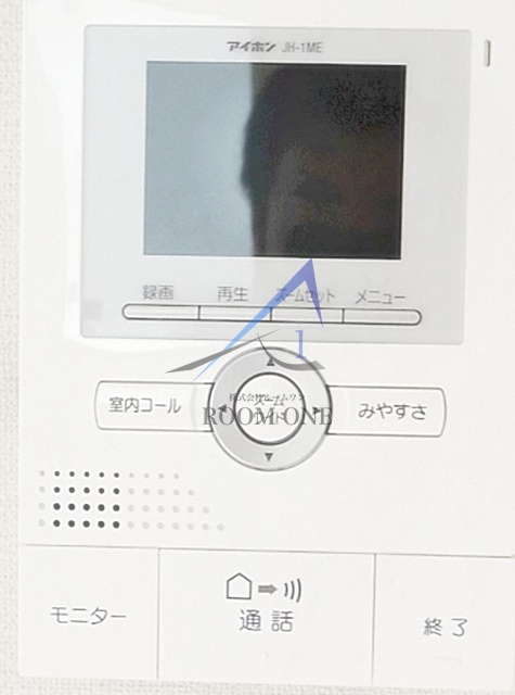 へーベルメゾン小杉町 のセキュリティ|モニター付きインターホンです。