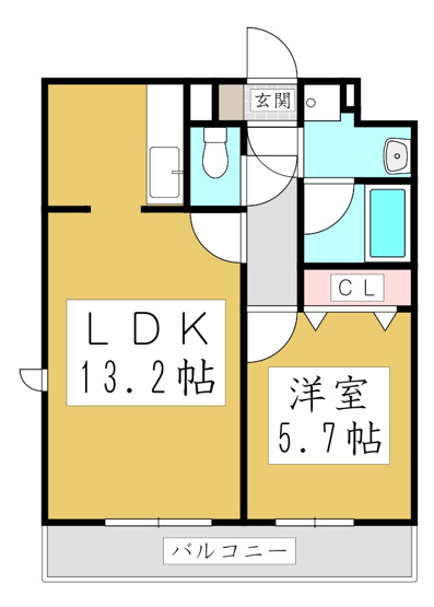 【間取り】 | サリエンテ・K