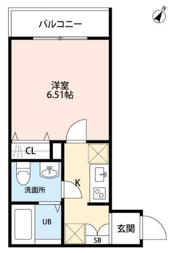 プレジールの間取り