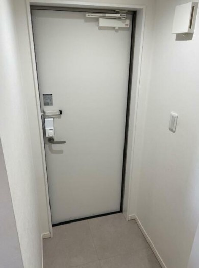 プレジールの玄関