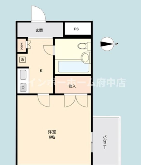 グランデール八王子の間取り