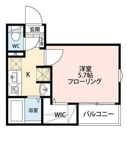ブラン西新井の間取り|間取りです。
