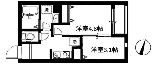 【間取り】 | Belleville Sasazuka