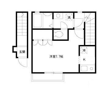サクシード　エフ・エフ・エフの間取り|間取りです。