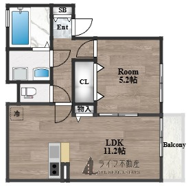 ドミール本町の間取り