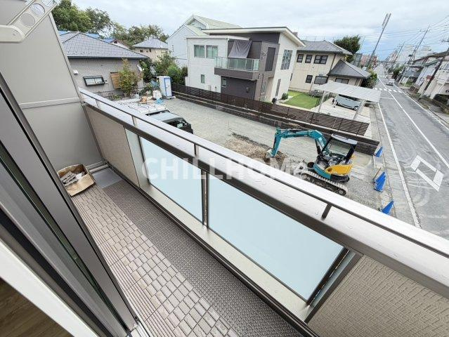 茉莉花Ⅱ棟のバルコニー|当社、チルホームのHPもご覧ください(^^)/物件情報多数♪