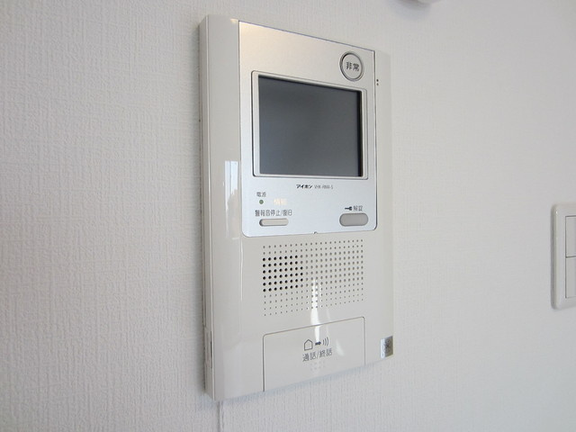 北区滝野川３丁目の賃貸マンションのセキュリティ|モニター付きのインターホンです