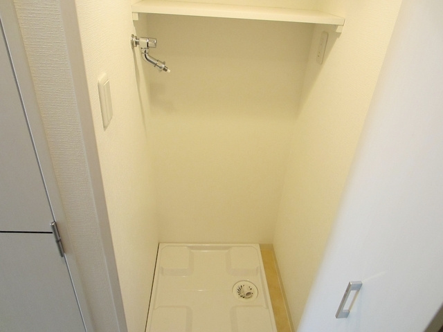 北区滝野川３丁目の賃貸マンションの設備|洗濯機置場です