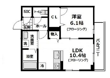 Astrea の間取り|間取りです。