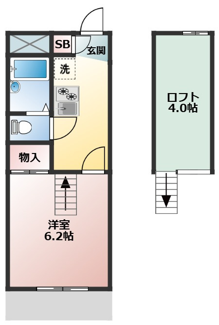 ファビュラス清華の間取り