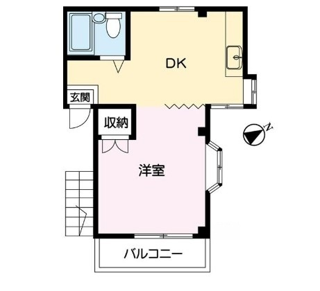 トーシンコーポの間取り