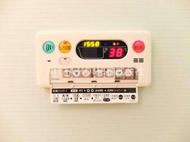 ポライトリー　ガーデンＢ棟の浴室|追炊き機能付きでいつでも暖かいお風呂に入れます＊