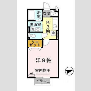 【間取り】 | コンフォートMーII | 間取り図です。