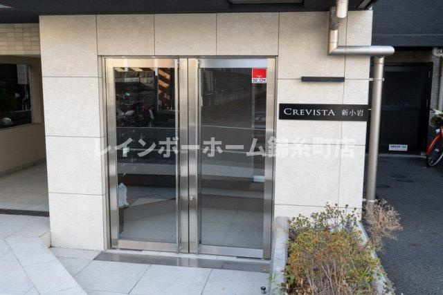 クレヴィスタ新小岩のエントランス