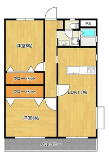 【間取り】 | エステート国立 | 間取りです。