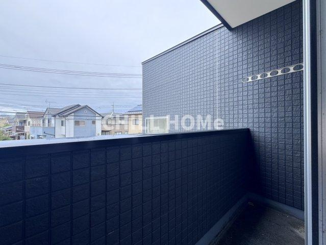 パルトネール高崎倉賀野町のバルコニー|当社、チルホームのHPもご覧ください(^^)/物件情報多数♪