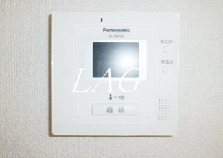 【セキュリティ】 | 高島平第１サンパワー | モニター付きインターフォンです。