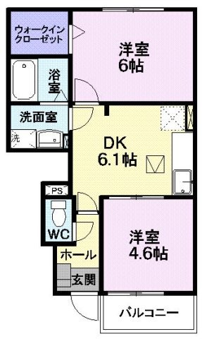 ソール・オリエンスＢの間取り