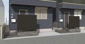 ラメール　ウエストのエントランス