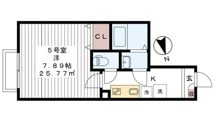 リロアン新松戸の間取り
