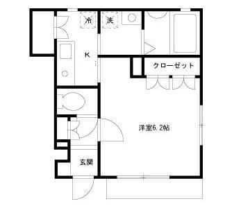 サクシード　エフ・エフ・エフの間取り|間取りです。