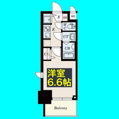 S-RESIDENCE上前津駅前の間取り