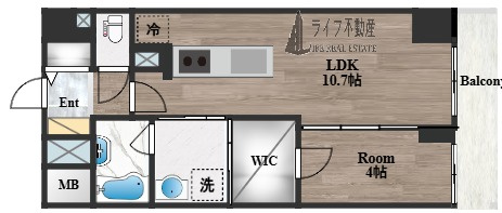 プレミアム菱屋西の間取り