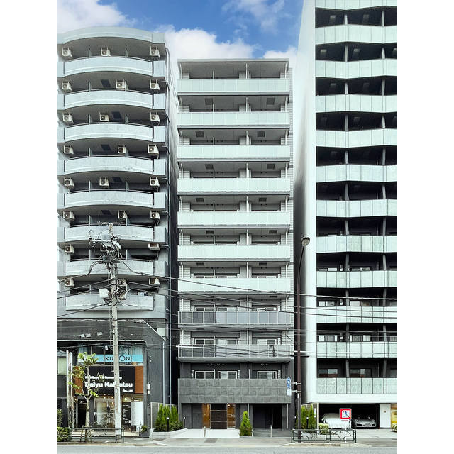 プライマル西大島駅前の外観パース