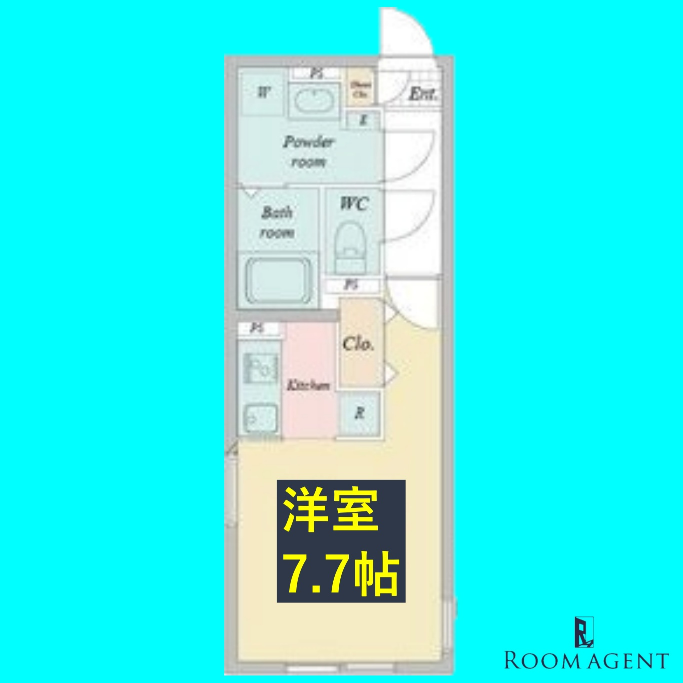 LUORE城西の間取り