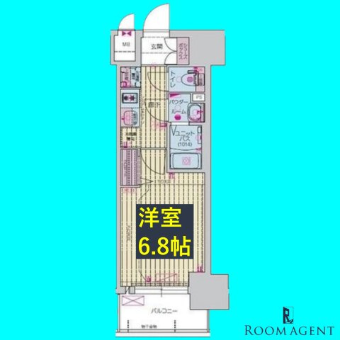 プレサンス上前津エレスタの間取り