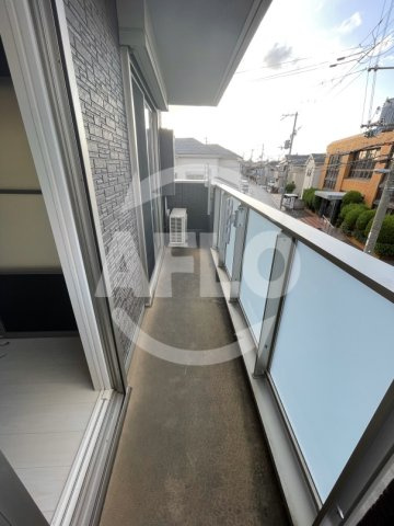 リバード東住吉　矢田東小学校区のバルコニー|リバード東住吉　バルコニー