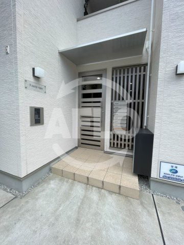 リバード東住吉　矢田東小学校区のエントランス|リバード東住吉　エントランス