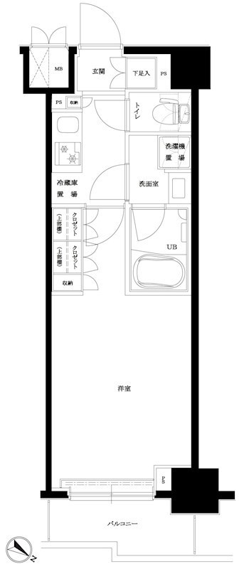 ルーブル住吉弐番館の間取り